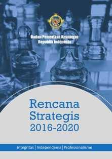 Rencana Strategis BPK 2016-2020