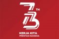 Logo HUT RI ke 73 2018